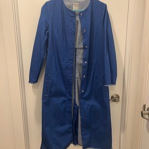 Zara Denim Coat